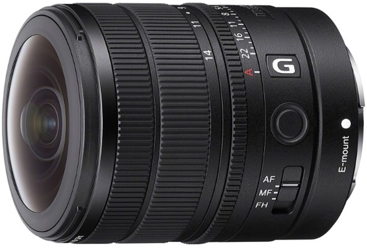 SEL 8-14 mm f/3,5 Fisheye G  Sony FE-bevestiging