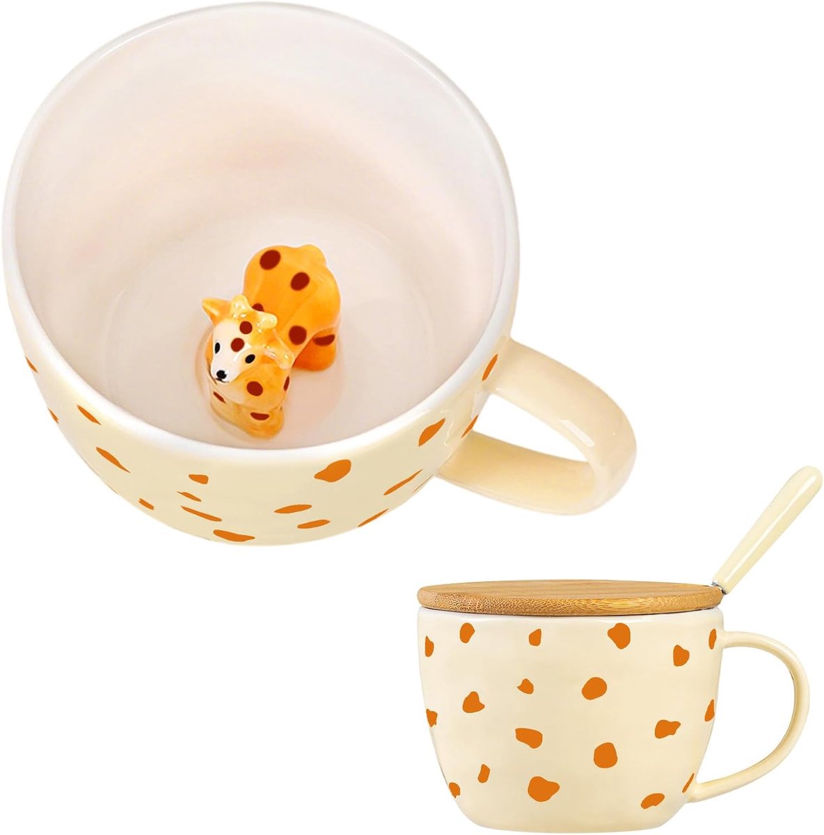 Cadeaus Voor Vrouwen Giraffe 3D Mok Kerstcadeaus Voor Vrouwen Koffiemok Grappige Herfst Mokken Giraffen Kerstcadeaus Voor Vriendin Zus Vrouw Mama