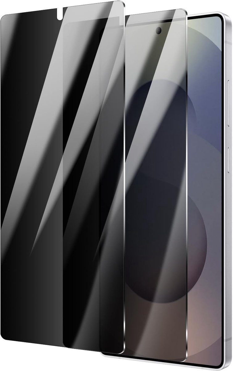 Beschermfolie voor Samsung Galaxy S25 Ultra, anti-spy glas, inkijkbescherming, hardheidsgraad 9H, anti-luchtbellen, krasbestendig, 2 stuks