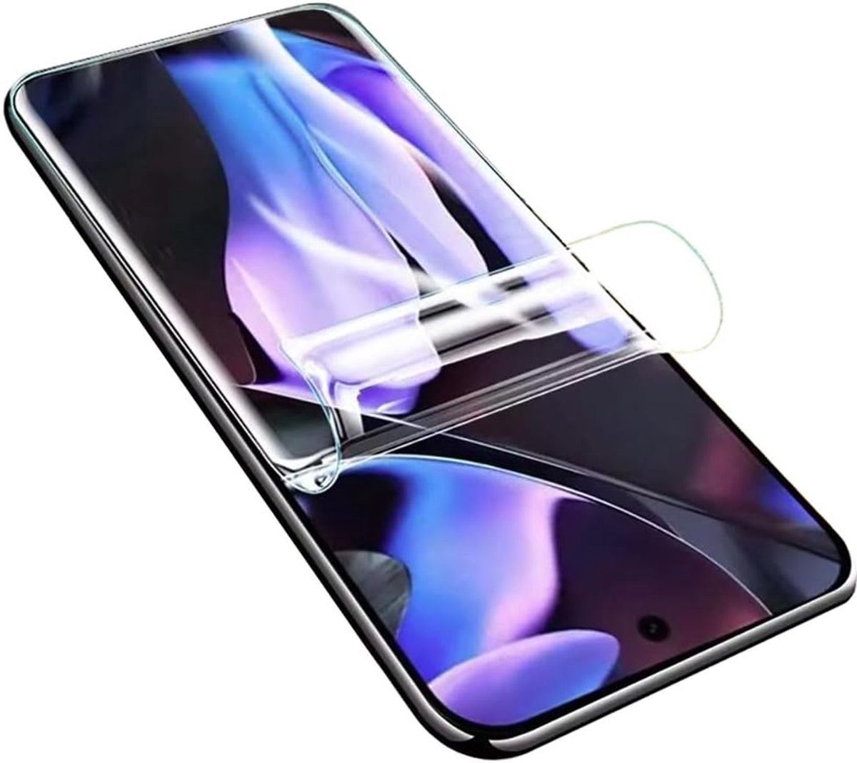 [2 stuks hydrogel displaybeschermfolie voor Google Pixel 9a, hoge gevoeligheid] [flexibele film] [ultra transparant] [anti-kras] zachte TPU-displaybescherming