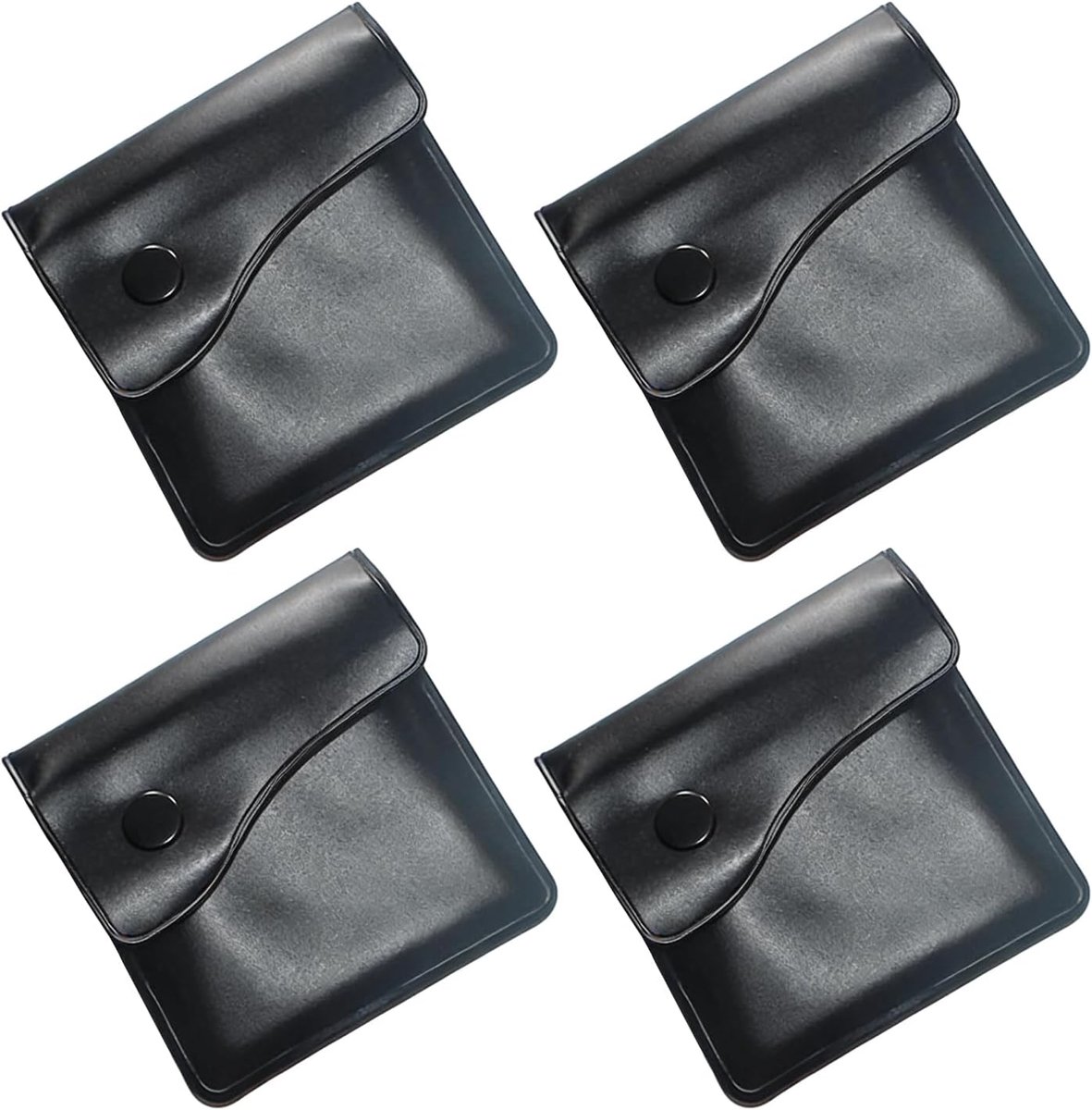 4 stuks zakasbakken (zwart)