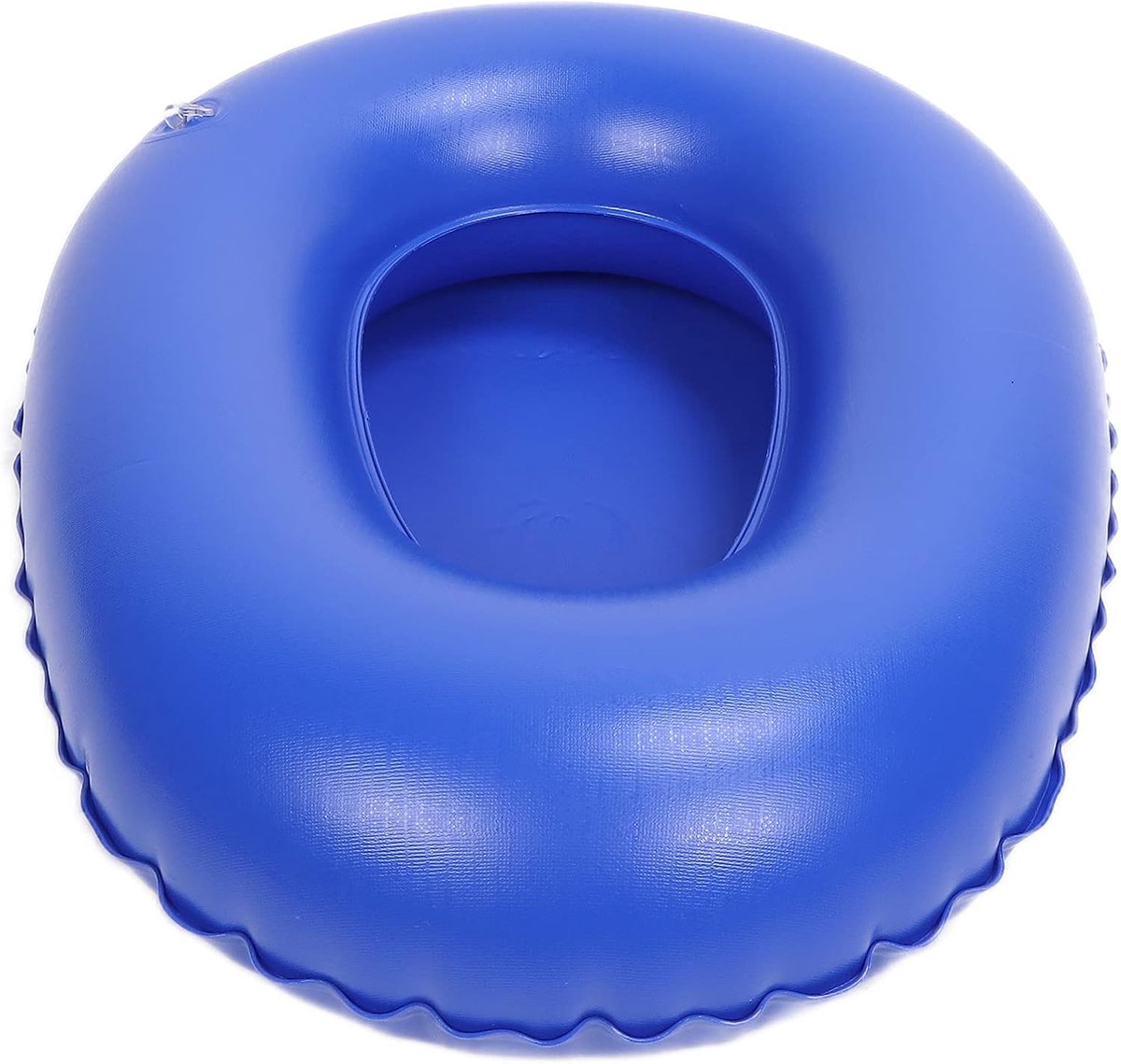Ondersteken voor Oudere Vrouwen Zacht Hoge Dichtheid Draagbare Lucht Opblaasbare Ondersteek Ouderen Bedlegerige Patiënten Opblaasbaar Potje Blauw