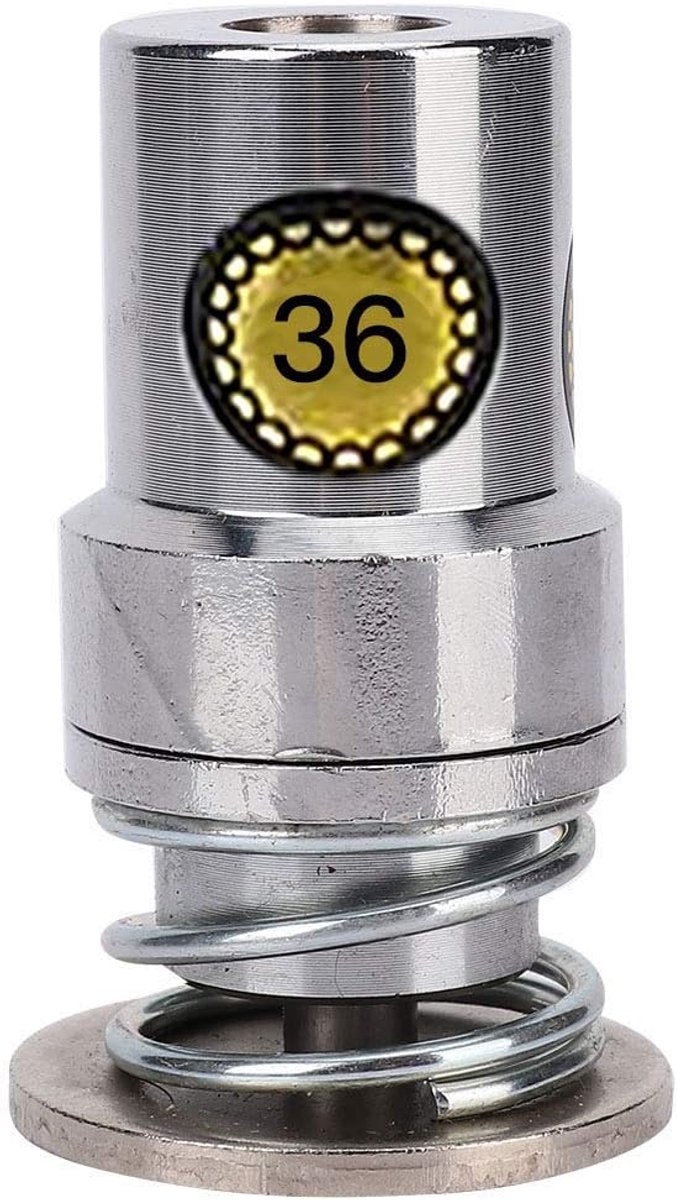 Knoopvormen, handpers met knopen, rond broodvorm-persgereedschap voor handpersmachine, doe-het-zelf-knoppen (36 liter)