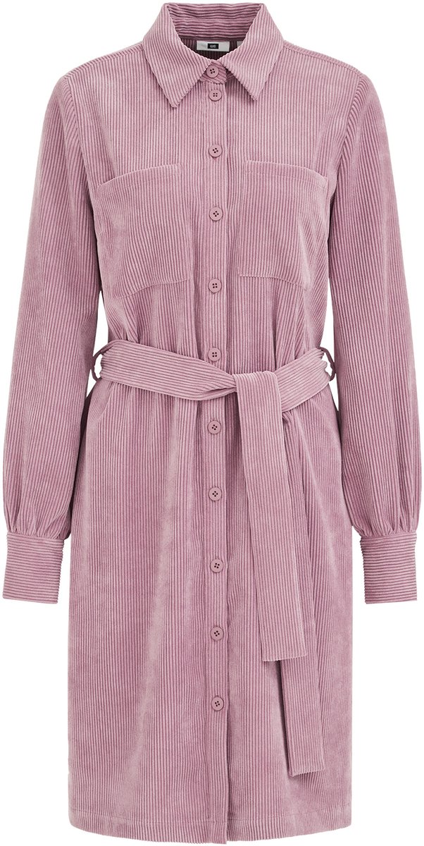WE Fashion Dames corduroy jurk