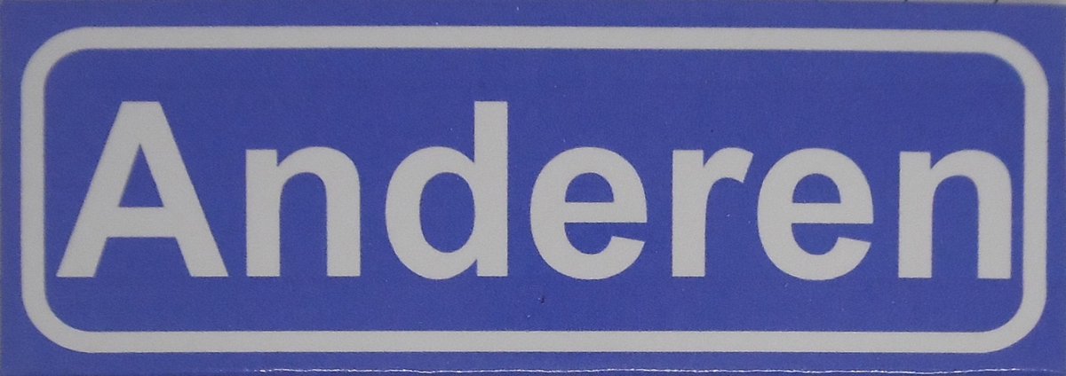 Souv© - koelkast magneet - plaatsnaam bord - kombord - souvenir - koelkastmagneetje - relatiegeschenk Anderen