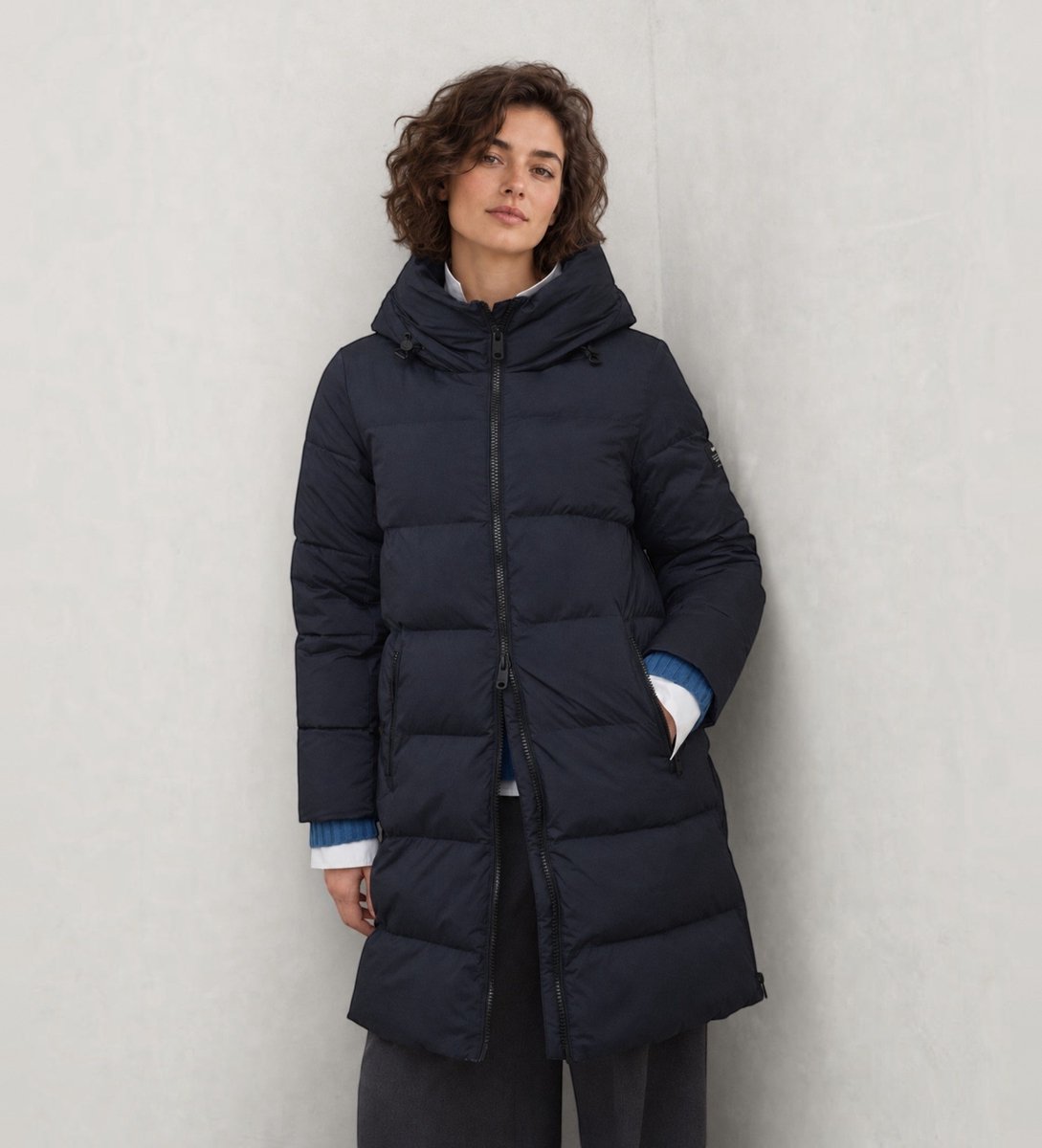 ECOALF Manlie marineblauw jasje