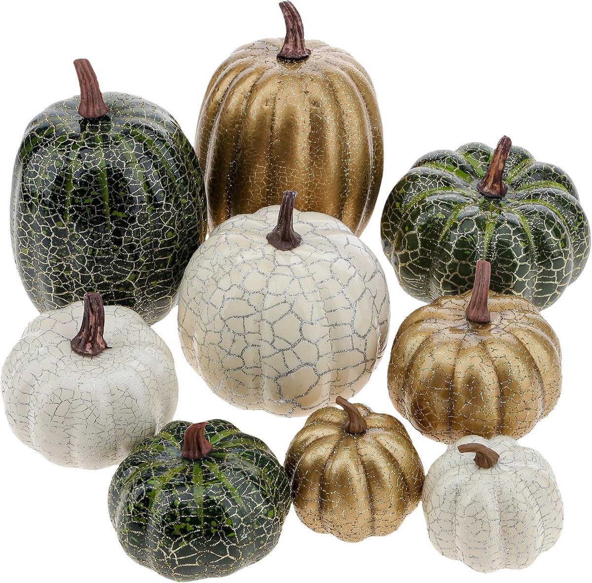 9 STKS Herfst Oogst Diverse Pompoen Decor Kunstmatige Schuim Nep Pompoenen Thuis Party Keuken Tafel Thanksgiving Halloween Pompoenen Decoraties