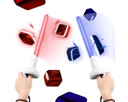 RGB Controller Grips VR-accessoires voor Quest 2, Compatibel met Beat Saber en Supernatural