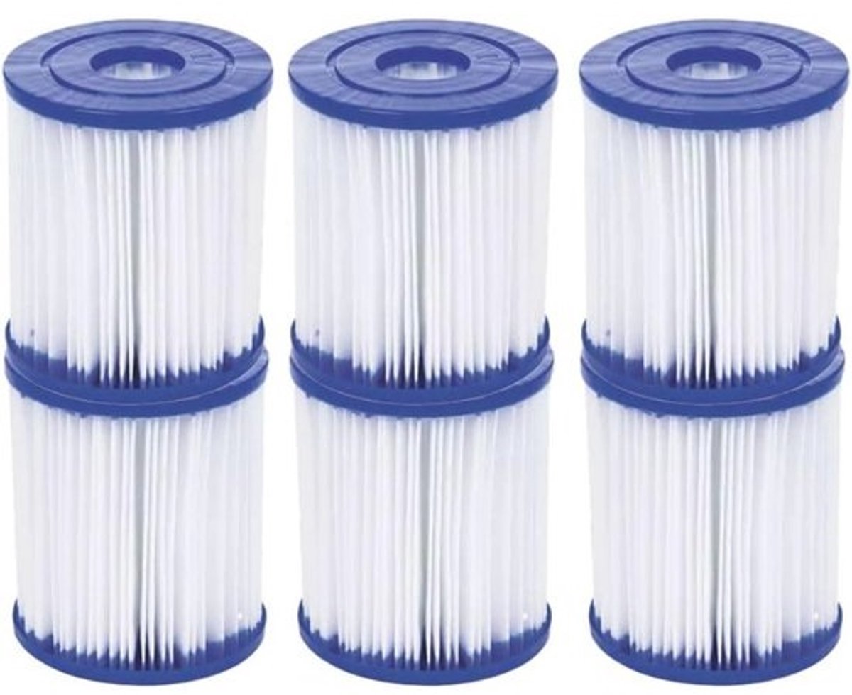 Filter voor zwembadpompen - 6 Stuks