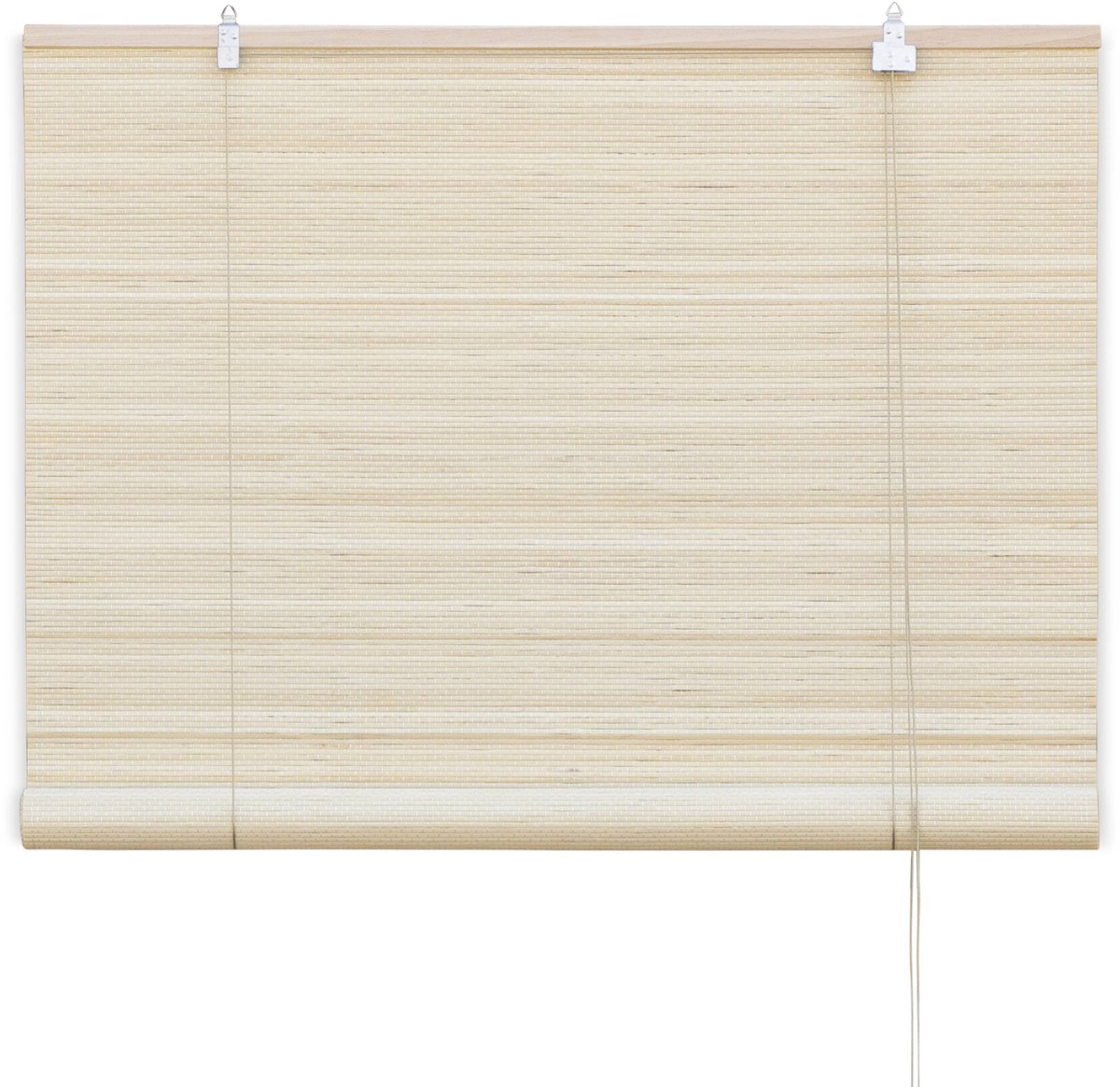 Bamelle Bamboe rolgordijn Zoë – Naturel – 80x160 cm – Bamelle - Natuurlijk & stijlvol raamdecoratie – Lichtdoorlatende zonwering – Eenvoudige & snelle montage