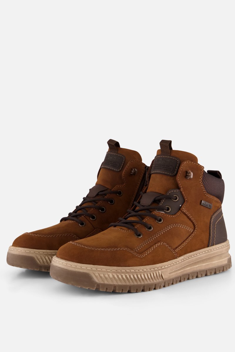 Rieker Tex veterboots cognac - Maat 45