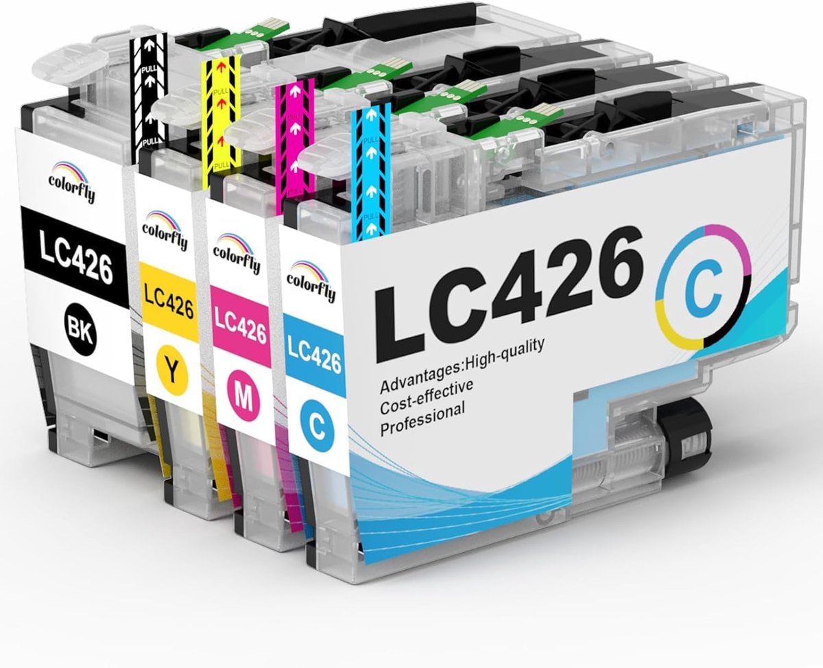 Inktpatronen LC426 - Compatibel met Brother MFC-J4335DW - Multipack voor hoge afdrukkwaliteit - ShopVlot
