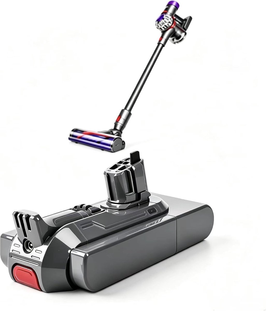 25,2 V 3900 mAh Klik-in Batterij voor Dyson V11 V15 SV15 SV16 SV18, V11 Torque Drive V11 Absolute Extra V11 Complete Extra V11 Fluffy Extra, 970425-01, 970938-01 (Niet voor Inschroeftype)