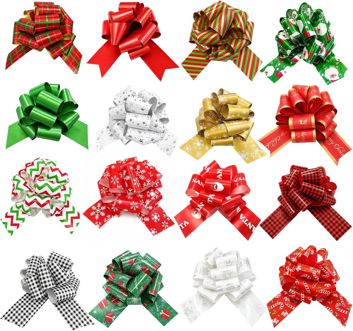 Strikken Kerstmis, strik trekstrikken 16 stuks