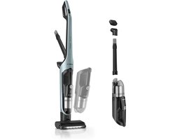 Bosch Serie 4 BCH4SM28 steelstofzuiger & elektrische bezem 2-in-1-steelstofzuiger Batterij/Accu Droog Zakloos 0,4 l Zwart, Transparant, Grijs 2,3 Ah