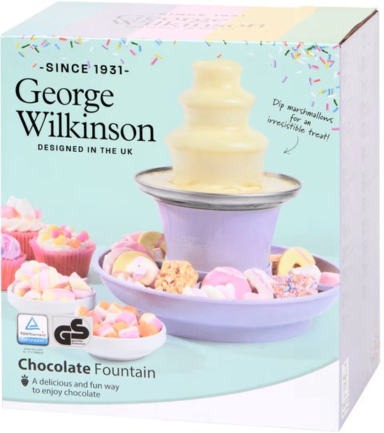 Chocolade Fontein – 3-Lagen – Voor Smelten van Chocolade – Perfect voor Feestjes, Desserts en Marshmallows — afbeelding 3