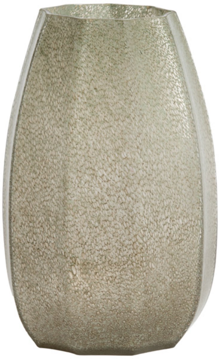 Light & Living Vaas BRADLEY - Groen - 23x23x38 cm