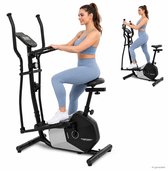 Christopeit - Crosstrainer CT 6 - 2-in-1 hometrainer voor thuis