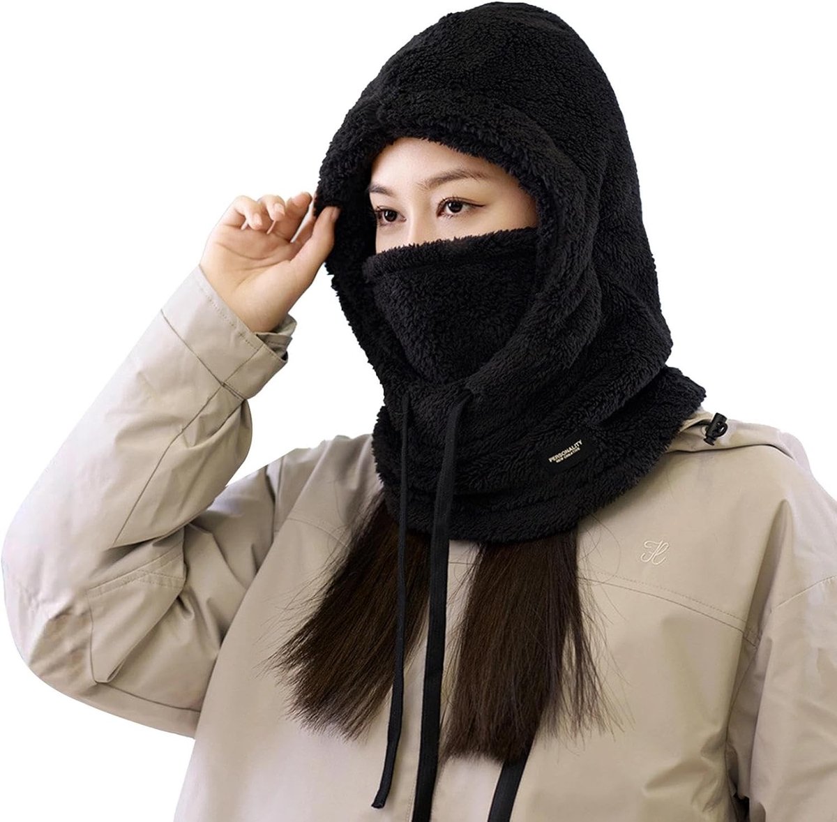 Fleece Balaclava voor Winter - Winddicht en Ademend Thermisch Masker voor Skiën, Outdoor Sporten en Bescherming tegen Koude voor Mannen en Vrouwen