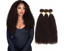 Kinky Curly Bundles Human Hair Krullen Menselijk Haar 24 24 24 Inch