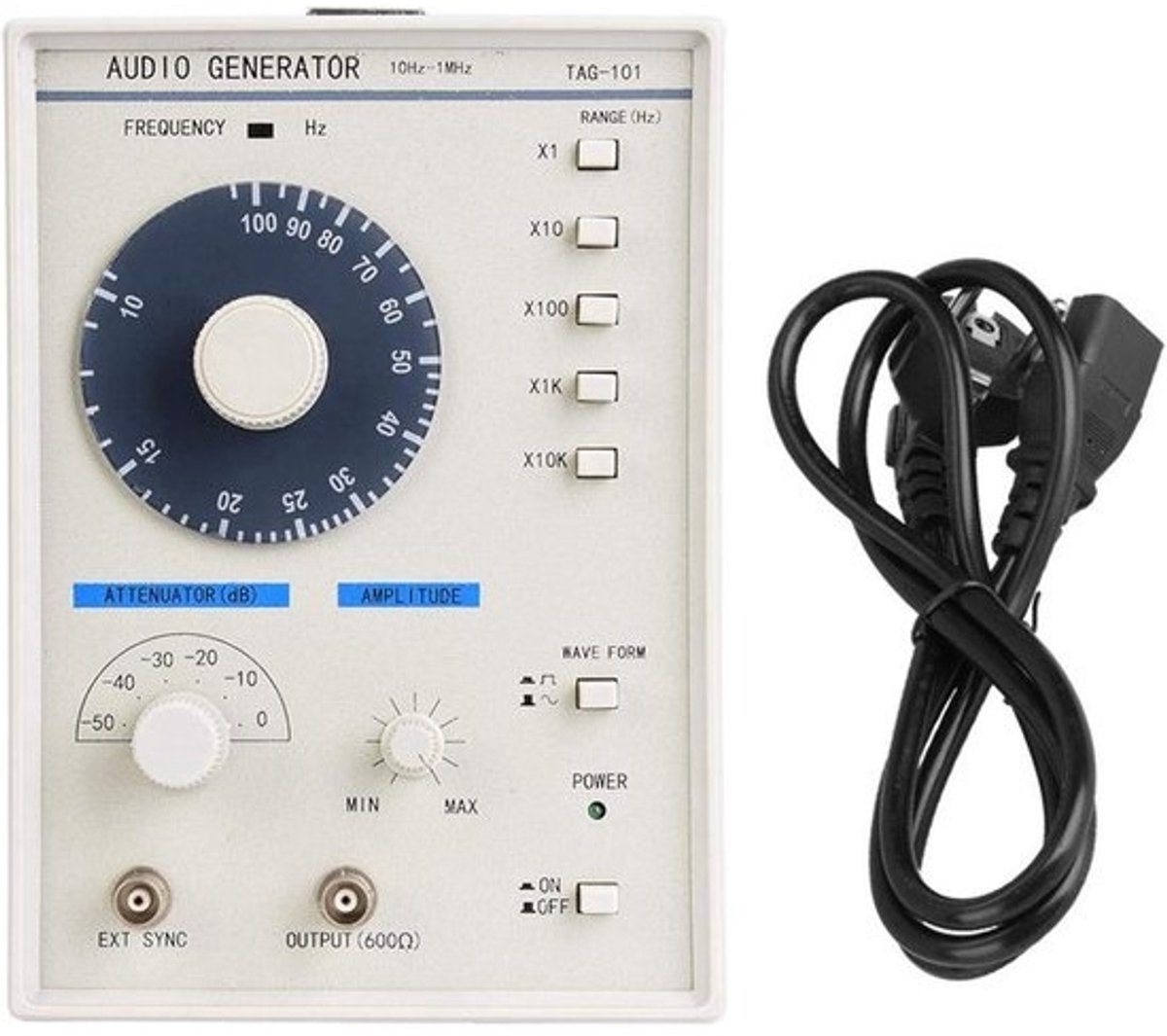 Professionele Lage Frequentie Signaalgenerator 10Hz tot 1MHz Onderhoud en Productie
