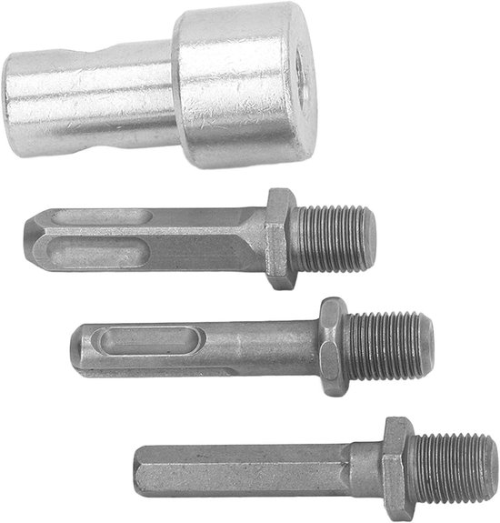 Adapter voor Boor met 1 tot 3 Drilling, Ronde Carbon Stalen Boorkop voor Tuin en Waterputten, Tuingereedschap Verbindingselement — afbeelding 5