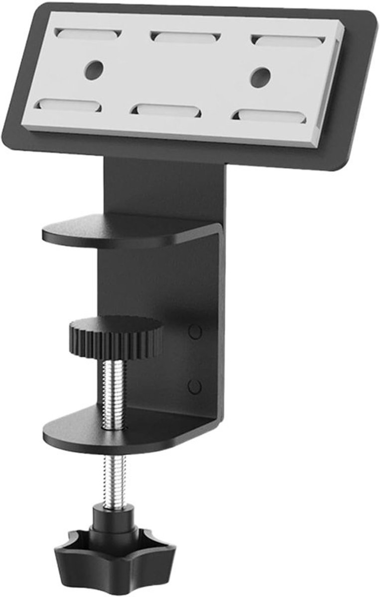 Stekkerdoos Houder - Kabel Organizer - Bureau Netjes - Zonder Boren - 12 cm - Zwart