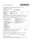 EU-conformiteitsverklaring voor Severin magnetron MW 7885, 17 liter, 6 vermogensstanden, compact, wit.