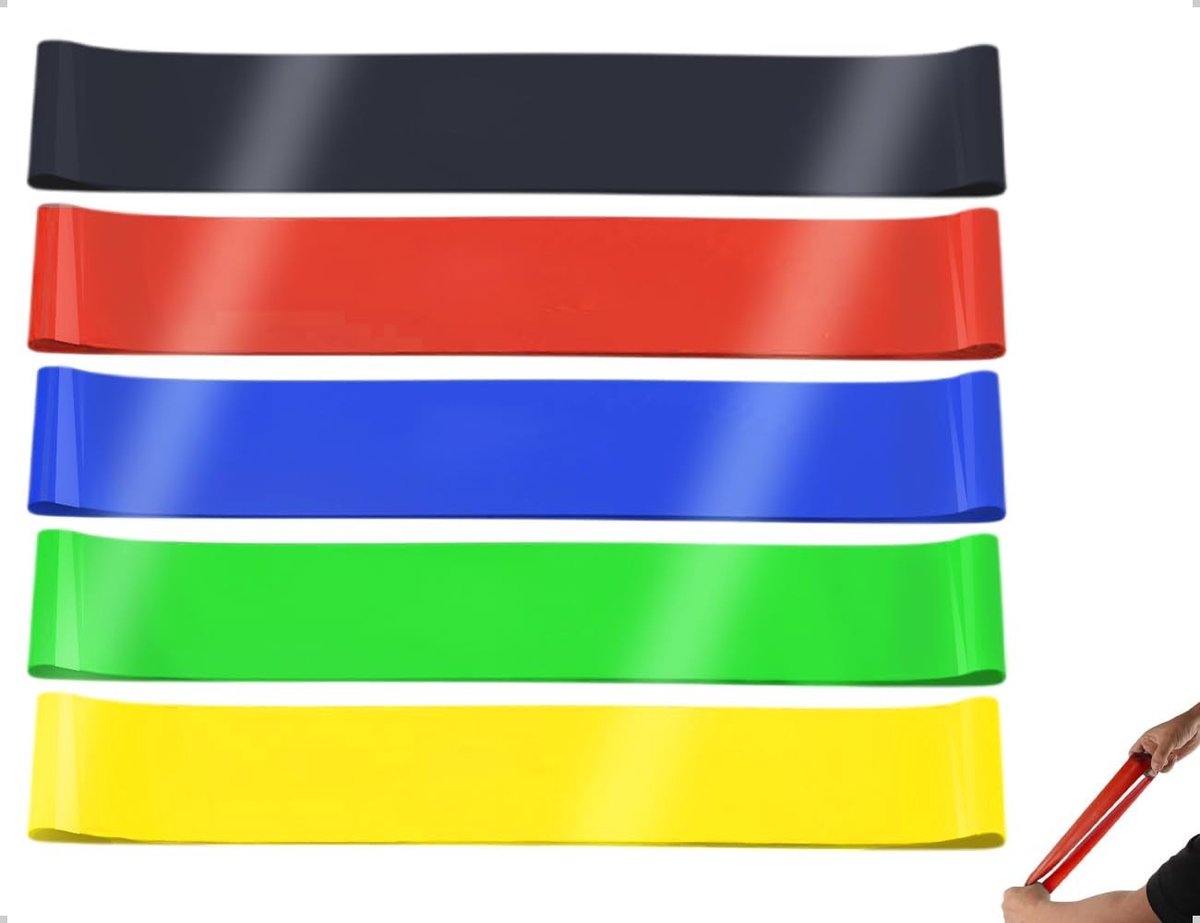 Vijf Stuks Kinder Stoel Bands - Flexibele Stoel Straps voor ADHS en Aandacht Concentratie (5 Kleuren)