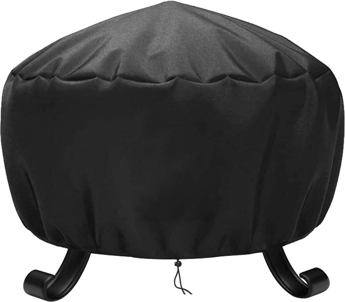 Waterdichte ronde hoes voor haard, weerbestendig en UV-beschermend, 600D Oxford stof, scheurbestendig, diameter 77 x 31 cm, ideaal voor patio en tuin
