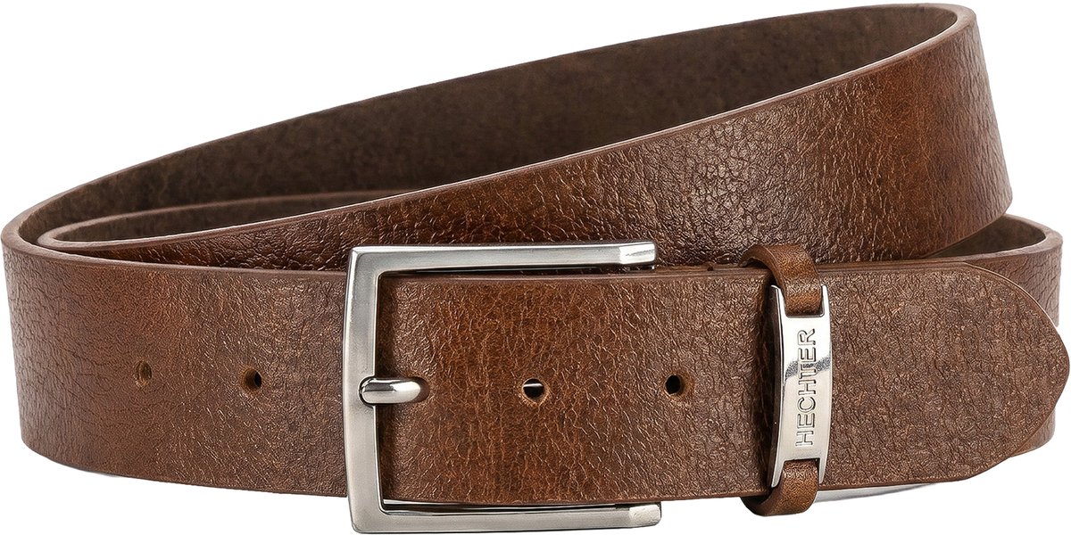 HECHTER leren heren riem - bruin