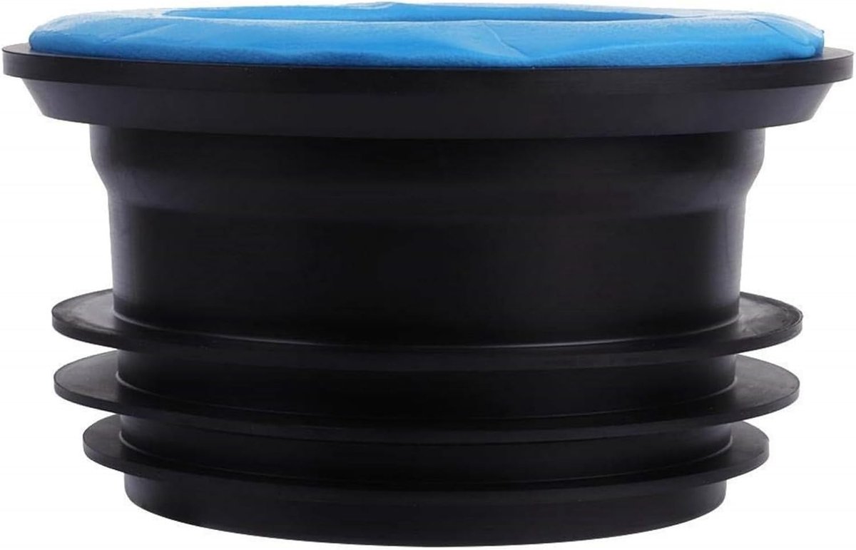 Toilet Rubber Ring - Rubber Sealing Ring voor Badkamer, Waterdicht en Duurzaam, 12.5 x 8 cm