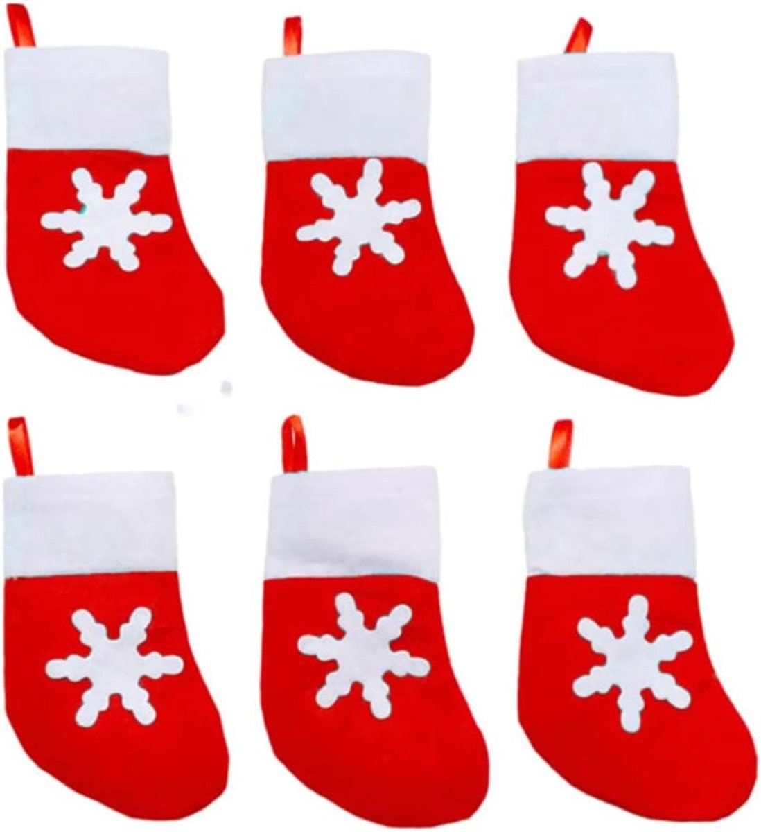 6 Stuk Keuken Bestek Set Zilverwerk Houder Pocket Pack Sokken Kerst Tafel Decoraties
