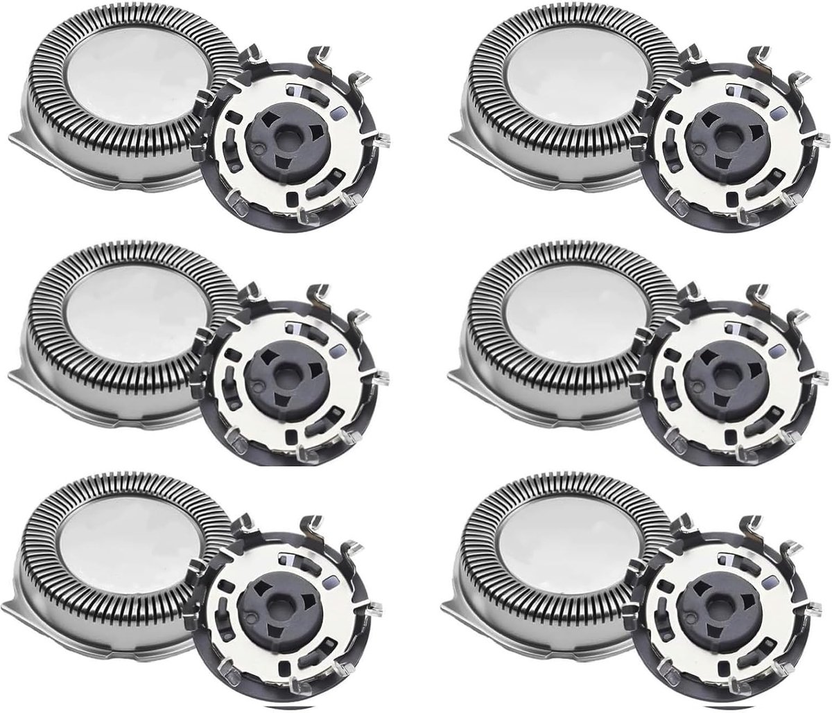 6 stuks Scheerkoppen compatibel met Series 5000 3000 2000 1000