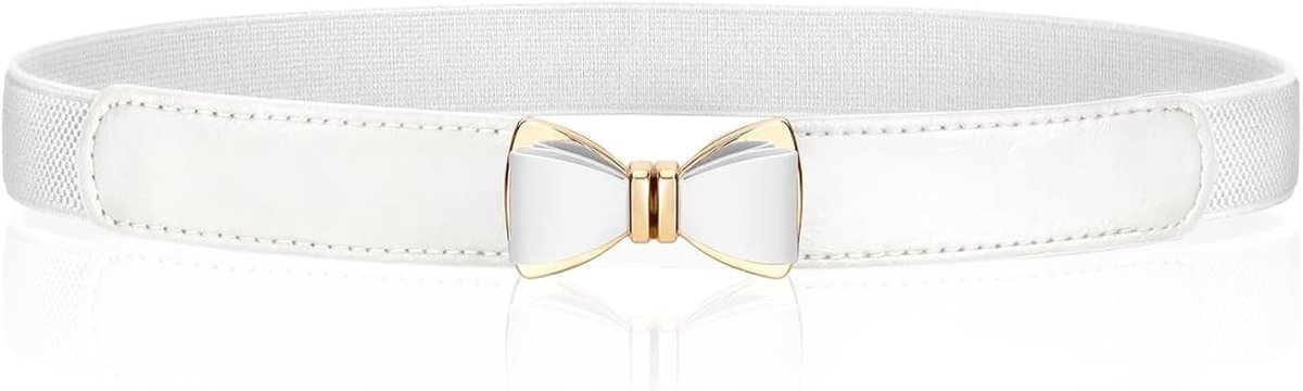 Stijlvolle elastische riem met strik voor dames - Perfecte accessoire voor elke outfit