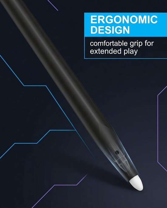 10x set touchpen, capacitieve vervangende pen voor 2DS penhouder, touch display stylus, stylus pen voor touchscreen, touchpen bedieningspen — afbeelding 3