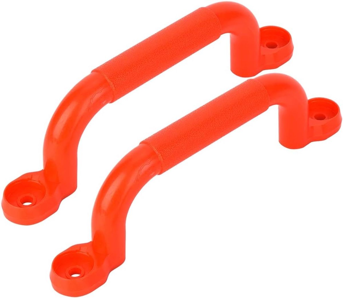 Veiligheidshandgreep voor de Speelplaats, een Paar Plastic Speelhandgreep voor Kinderen met Accessoireset (4 Pakkingen, 4 Schroeven, 4 moer) voor Buitenfitness voor Kinderen