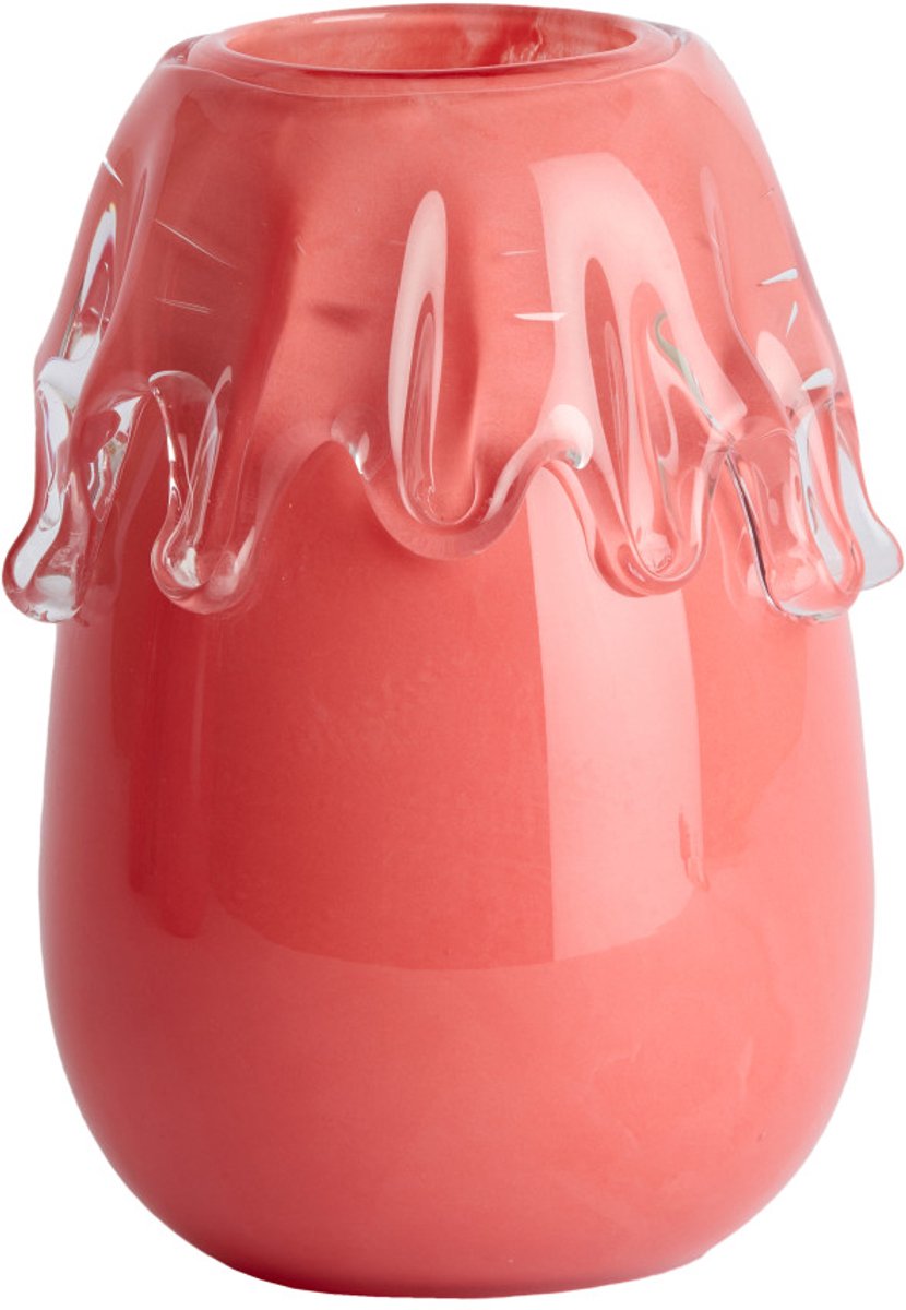 Light & Living Vaas LYSIRA - Ø17.5x23 cm - Rood