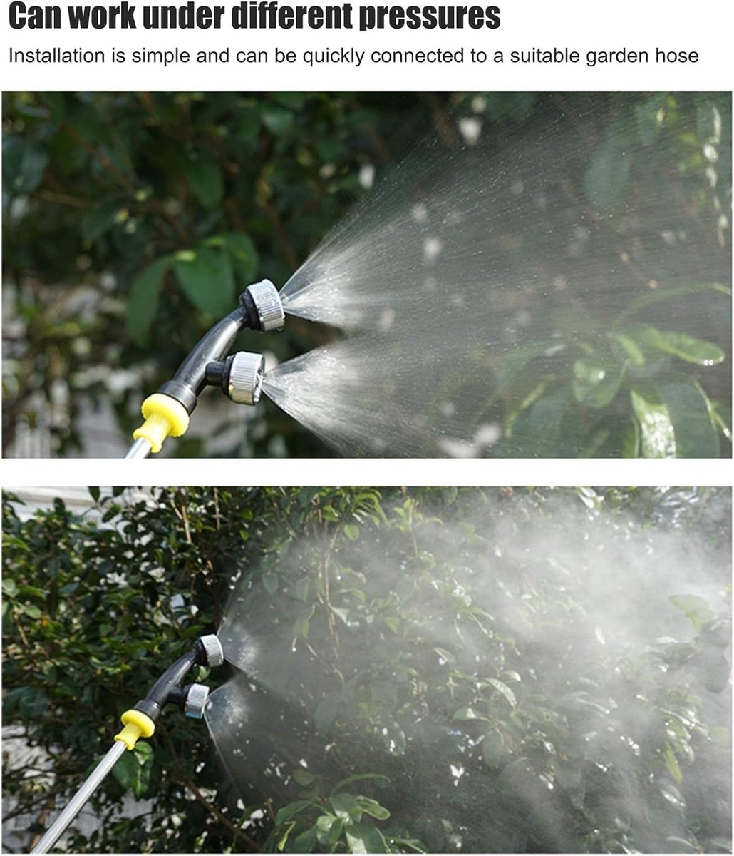 Dubbele Rugspuit Mondstukken voor Vervanging, Geschikt voor Tuin, Landbouw en Waterpomp Toepassingen