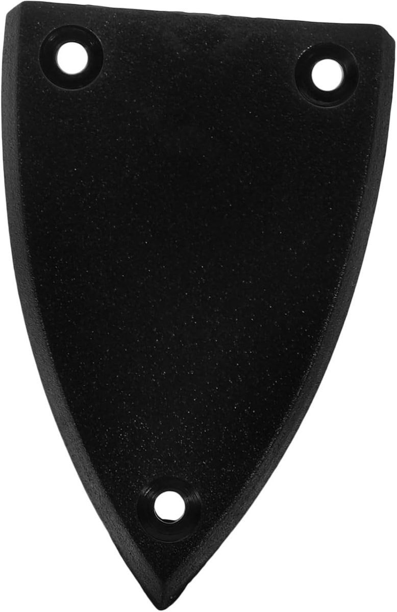 Guitar Truss Bar Cover voor E-Gitaar en Basgitaar - Drie Gaten, Triangle Plastic, 2 Stuks, Vervangonderdelen voor Instrumenten