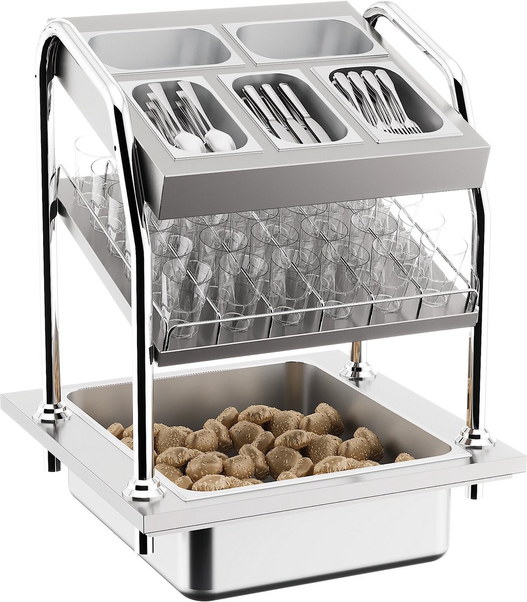 DROP-IN BESTEK UITGIFTE UNIT - Combisteel 7178.2105 - Horeca & Professioneel