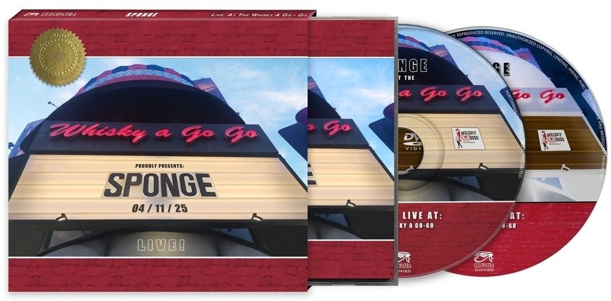 Sponge - Live At The Whisky A Go Go (CD | DVD)