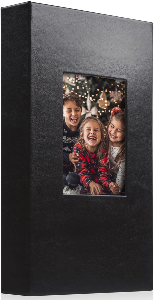 Fotoalbum 300 zakken - PU-leer - op maat gemaakte hoes - ideaal voor familiefoto's - ShopVlot