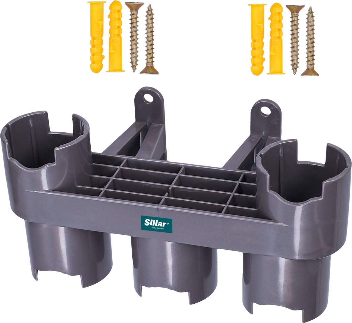Sillar Accessoirehouder voor stofzuigers Dyson V7, V8, V10, V11, V15 - Muurbeugel - 5 houders - met montageset
