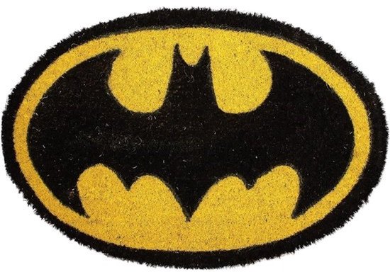 Ovale Deurmat Batman Logo - Kokosvezel en Antislip