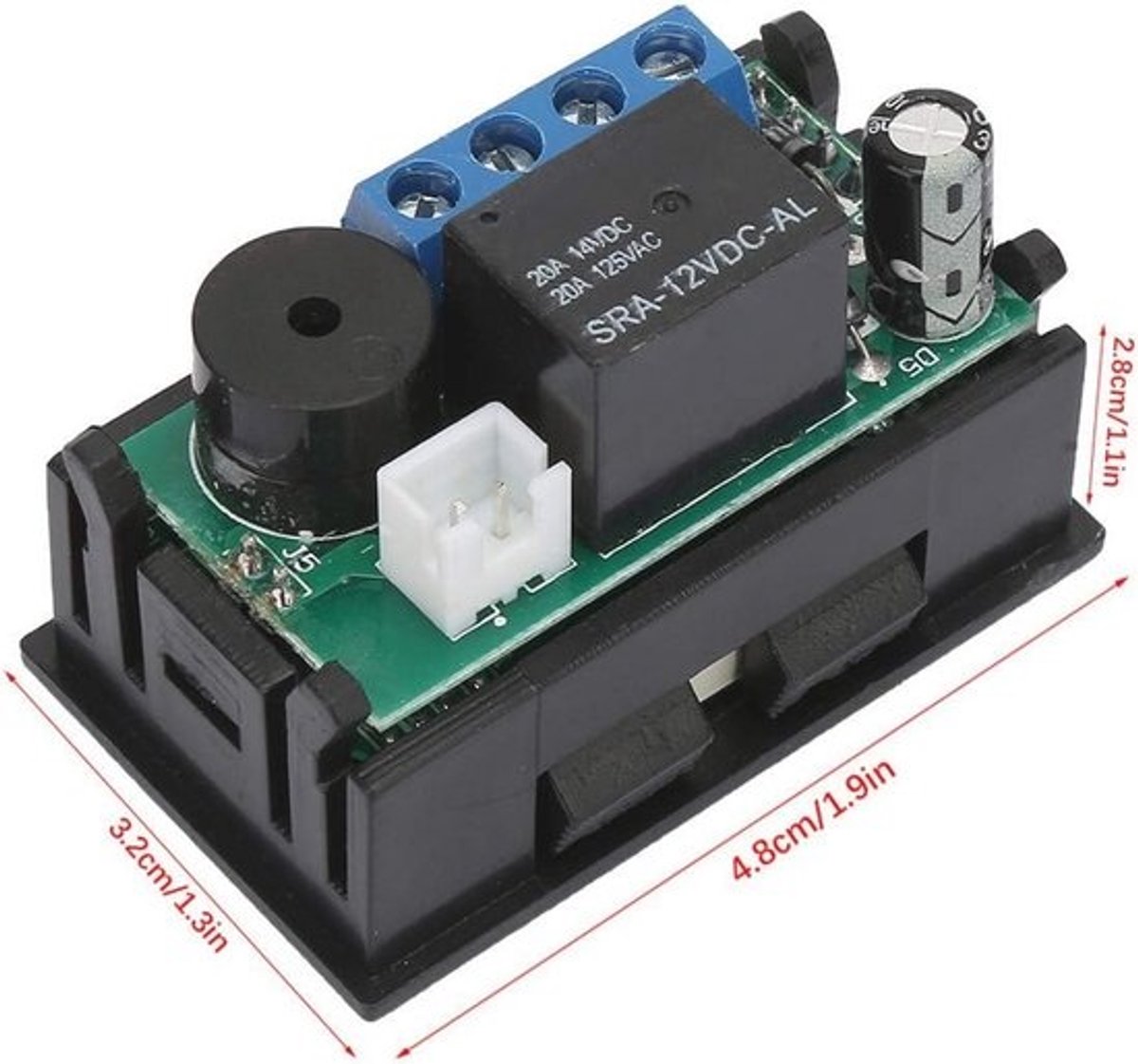 Digitale temperatuurregelaar - 12 V - Met sensor en display