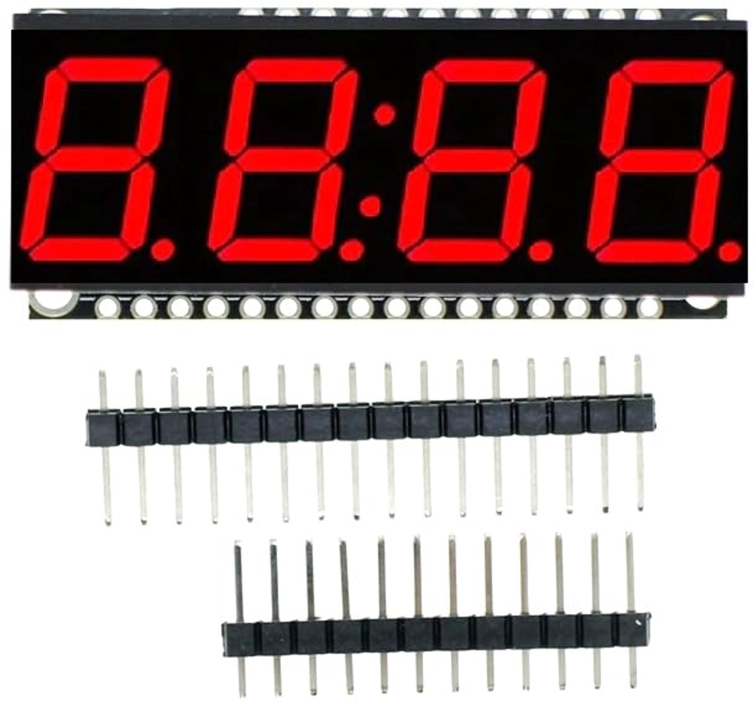 LED Display Digitale Buizen 0.56" 4-Cijfer - 7-Segment Weergave - Multiplexing Module - Ideaal voor Klokken - ShopVlot