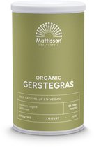 Mattisson - Biologische Gerstegras Poeder - Barley Grass 125 Gram