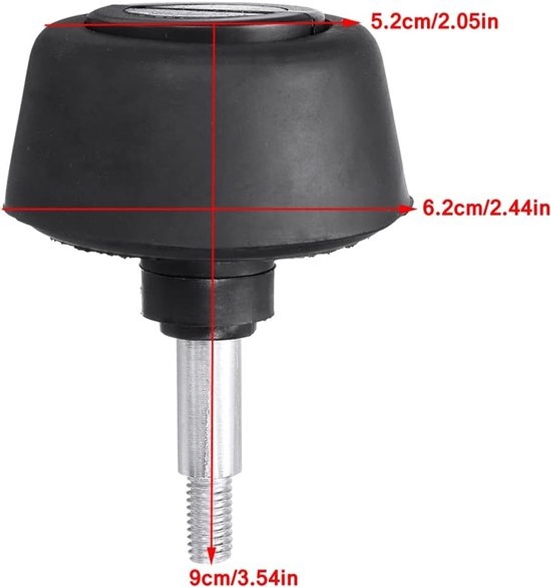 Magnetische zijmagneet deurstop voor Mercedes Sprinter en VW Crafter - Eenvoudige installatie en duurzaam gebruik