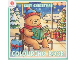 Cozy Christmas - Cozy Coloring Book - 48 Pagina's - Decotime - Batch 2 - Decotime Kleurboek Kerst - Kleurboek Voor Volwassenen - Cozy Kleurboek - Cozy Paris - Cozy Coloring - Cozy Europe - Little Corner - Cozy Friends - Herfst - Cozy Coloring Boek